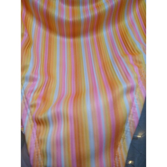 WILD FABLE WOMENS XL 14-16 PINK BIKINI HIGH LEG &WAIST CHEEKY CUT VIBRANT LINED - Picture 2 of 9